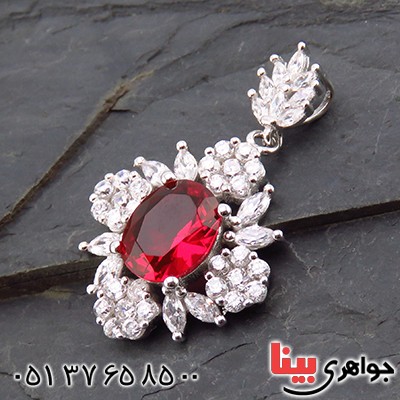 سرویس یاقوت سرخ زنانه رودیوم مدل گیتا _کد:13423