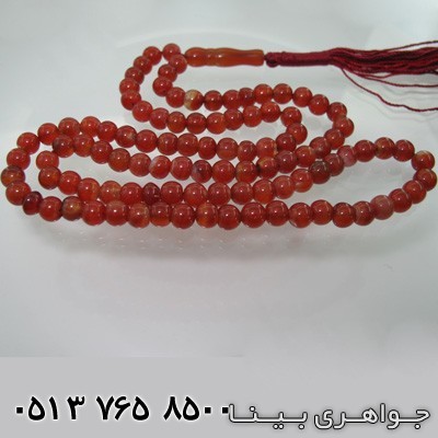 تسبیح عقیق 101 دانه ای