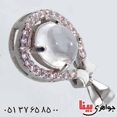 گردنبند در نجف زنانه رودیوم مدل تارا _کد:13543
