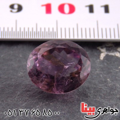 نگین انگشتر آمتیست درشت خوشرنگ _کد:13600