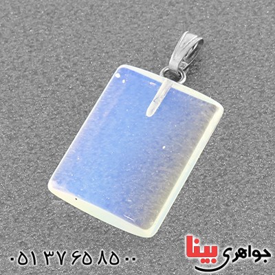 گردنبند اوپال مستطیلی _کد:13618