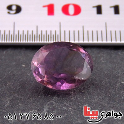 نگین انگشتر آمتیست خوشرنگ و زیبا _کد:13627