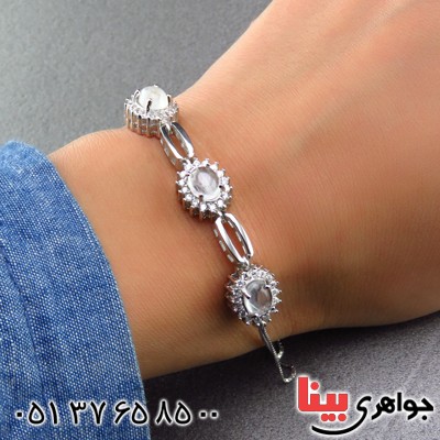 دستبند در نجف میکروستینگ زنانه مدل نیلا _کد:13644