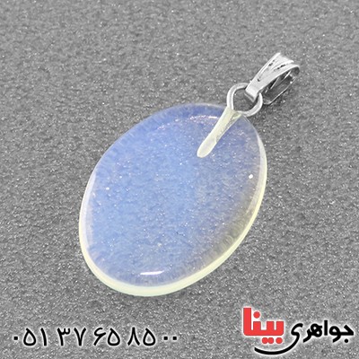 گردنبند اوپال تراش بیضی _کد:13654