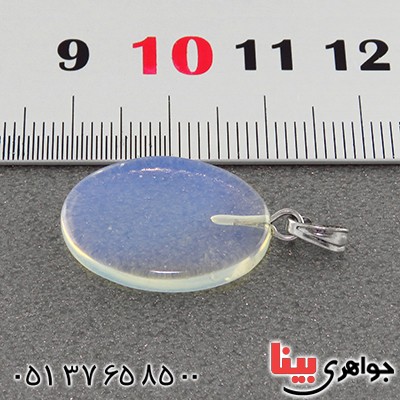 گردنبند اوپال تراش بیضی _کد:13654