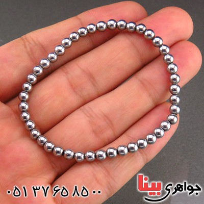 دستبند حدید سنگ درمانی _کد:13667