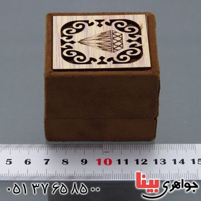 جعبه جواهر قاب انگشتری مخمل و MDF _کد:13669