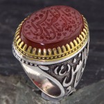 مردانه درشت حکاکی گود یا ابا الفضل العباس _کد:13671