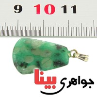 گردنبند یشم خوش نقش و خوشرنگ _کد:13678