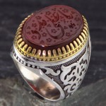 مردانه درشت حکاکی گود یا علی مدد _کد:13681