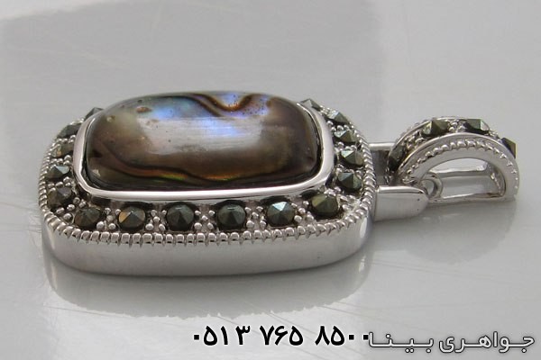 گردنبند صدف مربعی