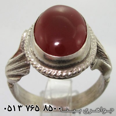 انگشتر عقیق دست دلبر