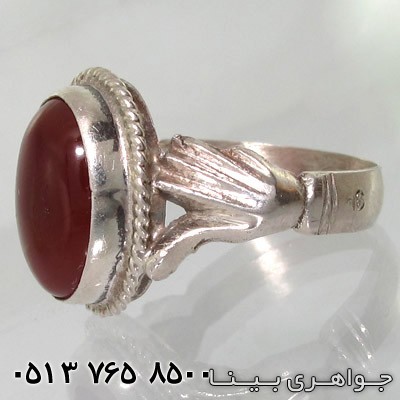 انگشتر عقیق دست دلبر