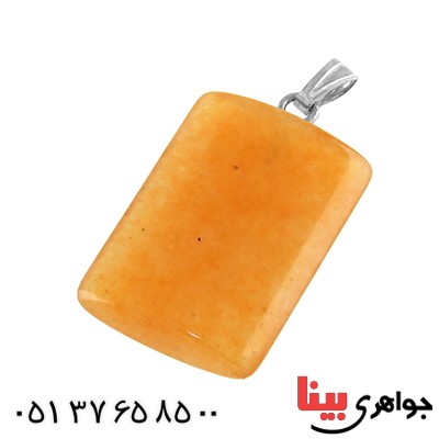 گردنبند عقیق تراش مستطیل _کد:13714
