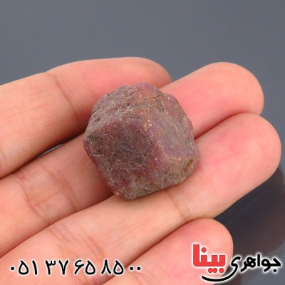 سنگ یاقوت سرخ راف سنگ درمانی درشت _کد:13795