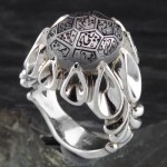 مردانه درشت حکاکی چهارده معصوم  مدل خاص _کد:13832