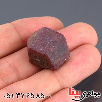 سنگ یاقوت سرخ راف سنگ درمانی درشت _کد:13894