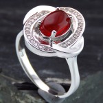 زنانه رودیوم مدل گل _کد:13930