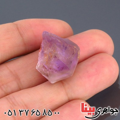سنگ آمتیست راف نیمه تراش سنگ درمانی _کد:13934