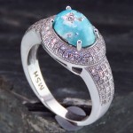 نیشابوری زنانه رودیوم مدل دینا _کد:13939