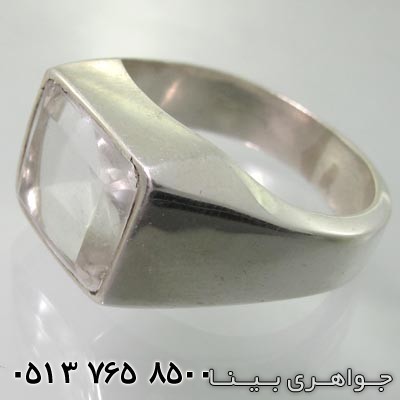 انگشتر عقیق سفید در نجف کلاسیک