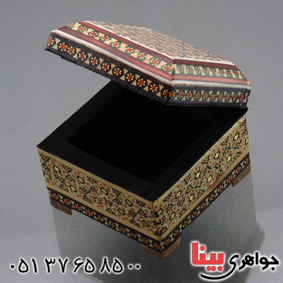 جعبه جواهر قاب انگشتری خاتم کاری _کد:13961