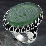 زلال مردانه درشت با حکاکی ترکیبی _کد:1959