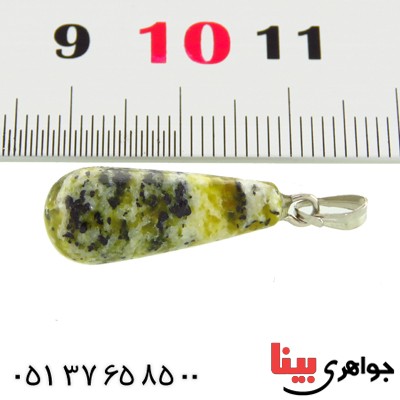 گردنبند مار سنگ تراش اشکی _کد:14128