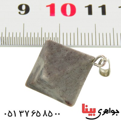 گردنبند عقیق تراش چند وجهی _کد:14169