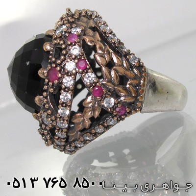انگشتر آمتیست گنبدی عثمانی