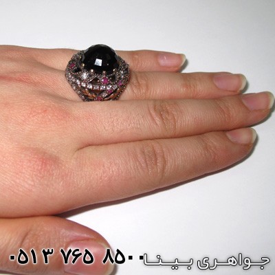 انگشتر آمتیست گنبدی عثمانی