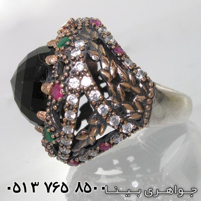 انگشتر جید گنبدی عثمانی