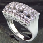 زنانه رودیوم درشت و شیک _کد:14209