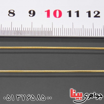 زنجیر طلایی 45 سانتی مدل ابریشمی _کد:14217