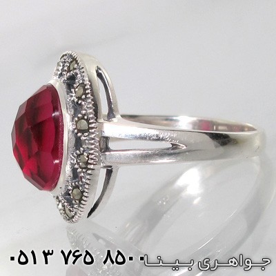 انگشتر یاقوت سرخ آلمانی گنبدی