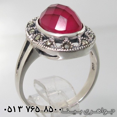 انگشتر یاقوت سرخ آلمانی گنبدی