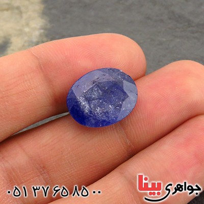 نگین انگشتر یاقوت کبود قدیمی کهنه _کد:14274