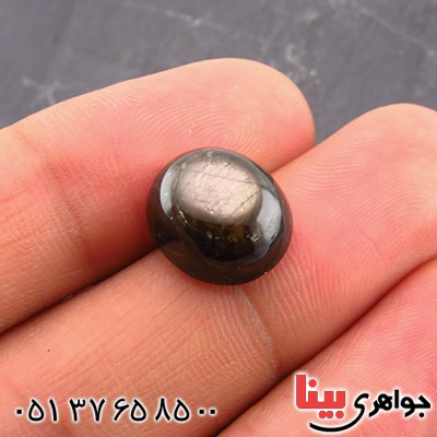 نگین انگشتر یاقوت کبود دامله رتیلی خوشرنگ _کد:14319