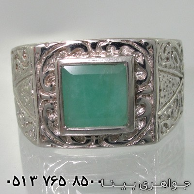 انگشتر زمرد آنتیک