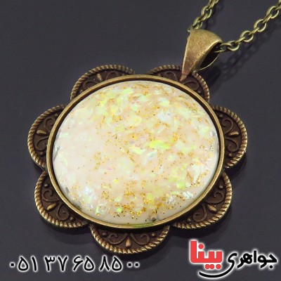 گردنبند زنانه طرح اوپال _کد:14374