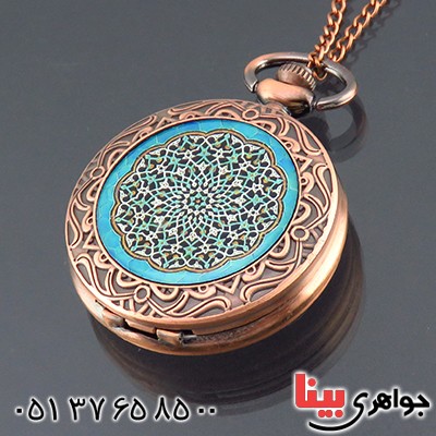 گردنبند ساعتی رو لباسی فانتزی _کد:14404
