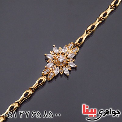 دستبند اتمی زنانه مدل خورشید _کد:14411