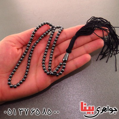 تسبیح حدید صینی 101 دانه ای اصل با خواص فراوان _کد:14415