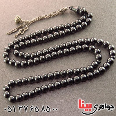 تسبیح حدید صینی اصل 101 دانه ای با خواص فراوان _کد:14421