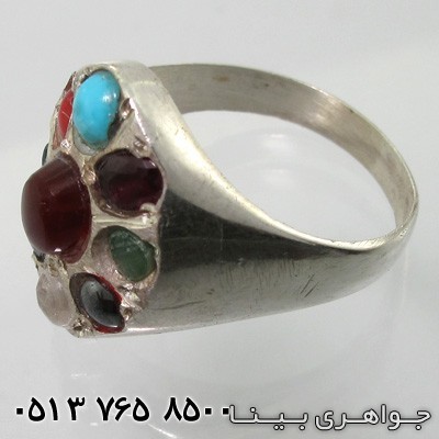 انگشتر چند جواهر فیلی