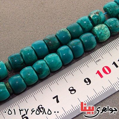 تسبیح فیروزه آمریکایی 33 دانه ای درشت خوش دست _کد:14451