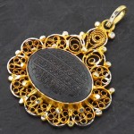 صینی زنانه درشت حکاکی آیت الکرسی _کد:14476