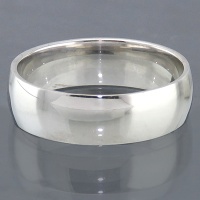 انگشتر نقره مردانه رینگی روکش پلاتین 