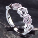 الماسی بند انگشتی قلب _کد:14531