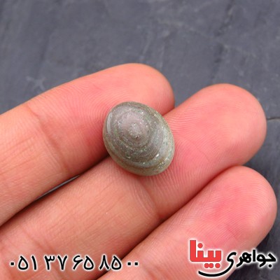 نگین انگشتر عقیق یمنی باباقوری خوشرنگ و زیبا _کد:14541